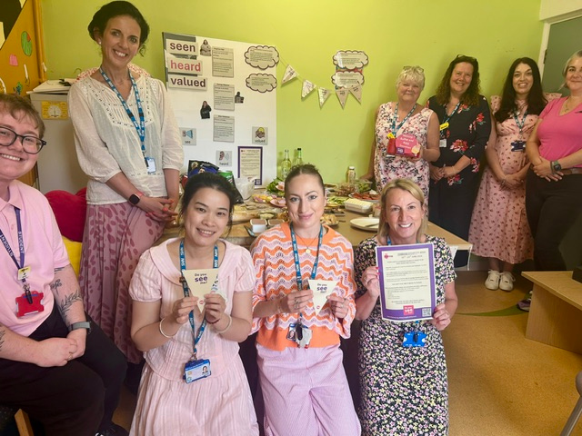 The Central East Cheshire LD CAMHS team at their 2026 Mencap Fundraiser for LD Week.png